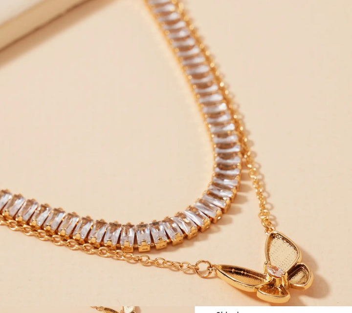 Fly Away Gold Necklace