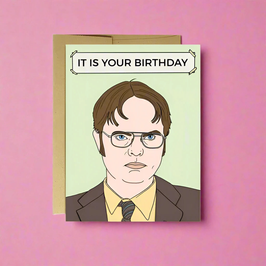 Dwight Birthday Card