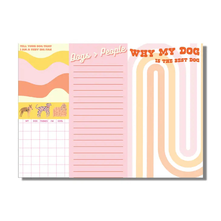 Jumbo Notepad Set- Many Styles