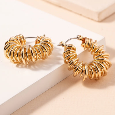 Danielle Gold Hoops