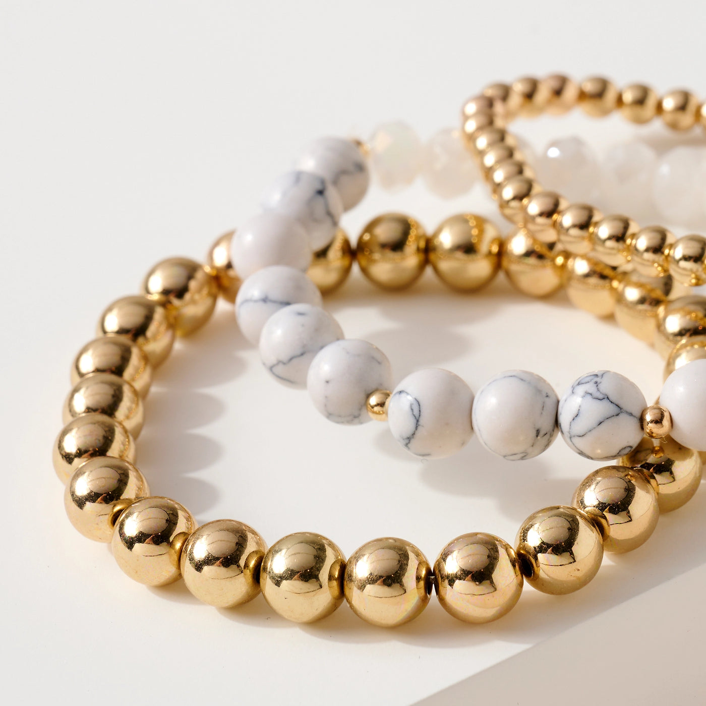 Good As Gold Stretch Bracelet