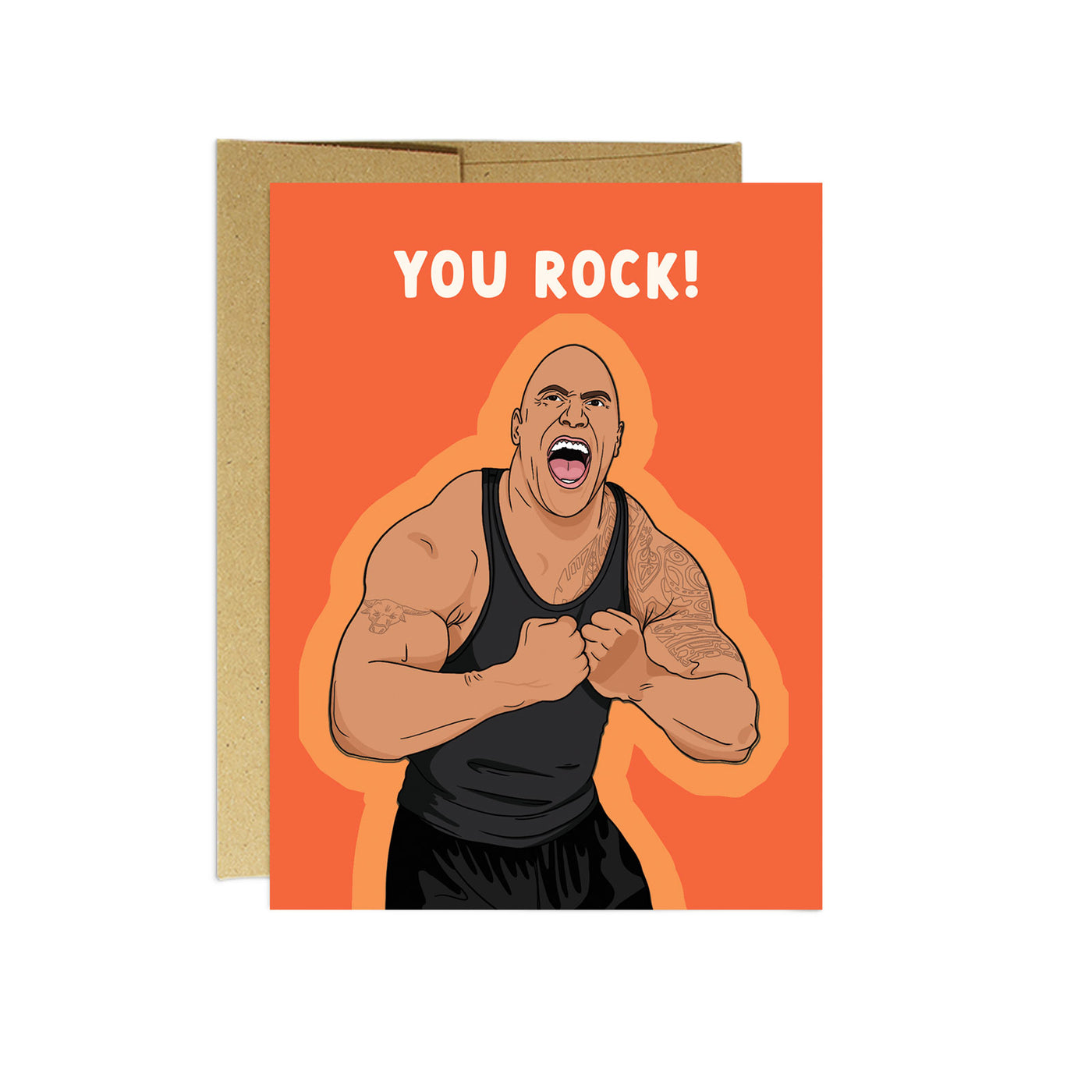 The Rock You Rock Card