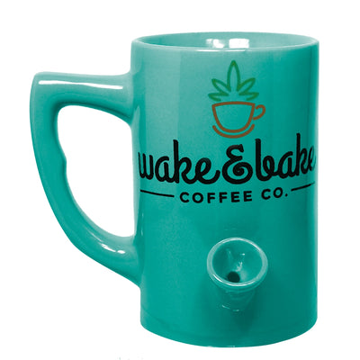 Wake & Bake Teal Mug