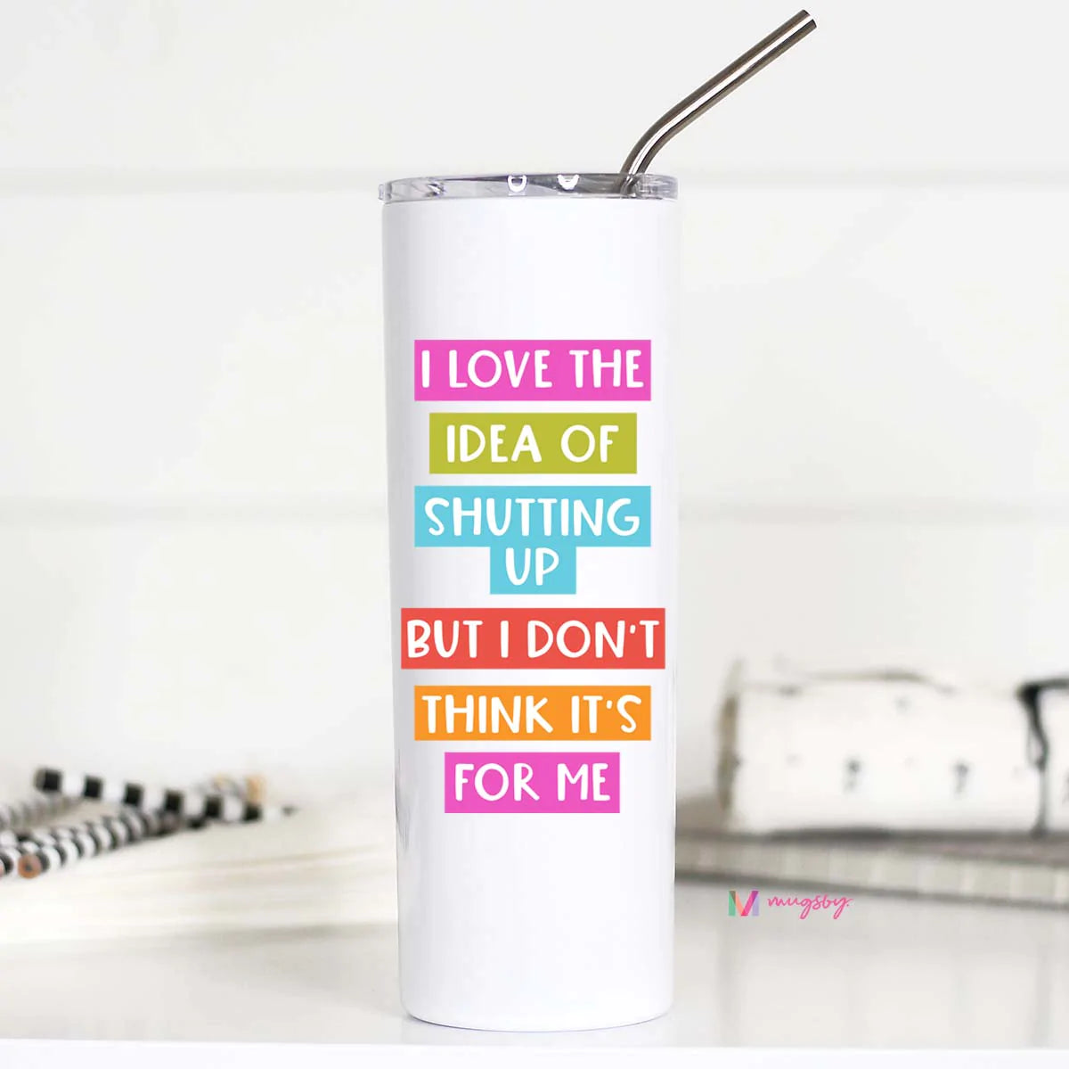 Shutting Up Travel Tumbler