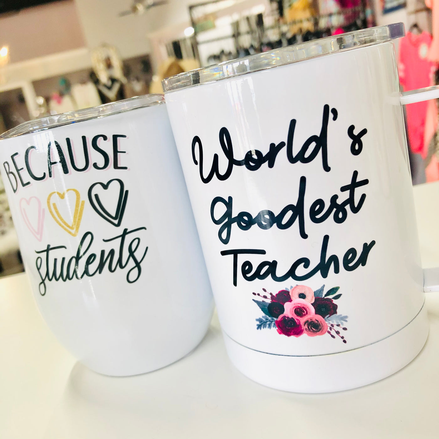 World's Goodest Teacher Travel Mug