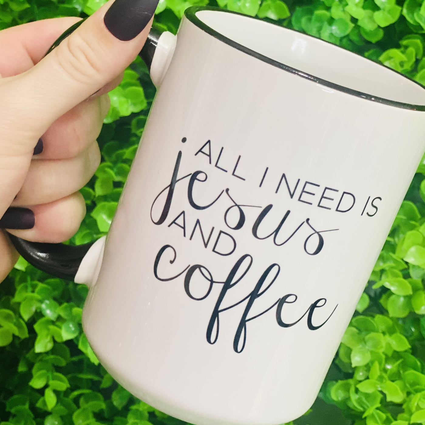 Jesus and Coffee Coffee Mug