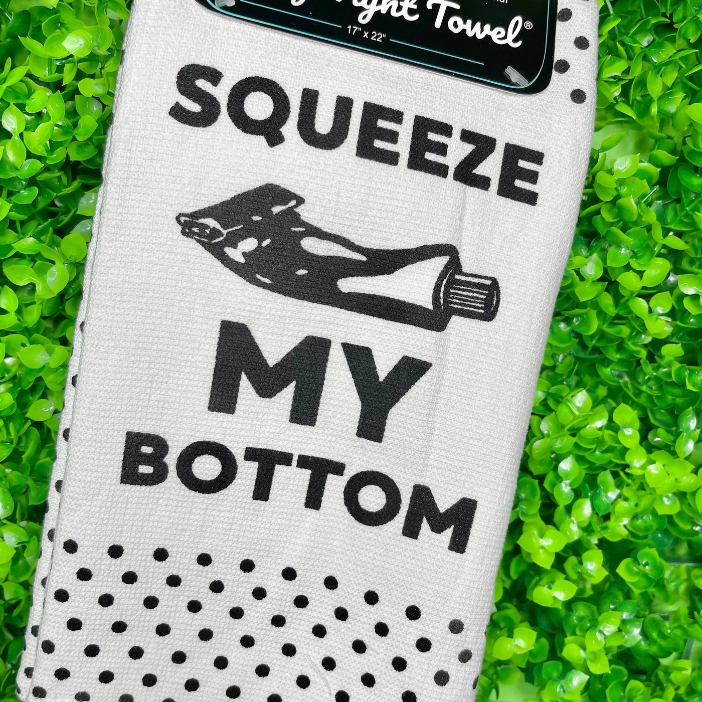 Squeeze My Bottom Hand Towel