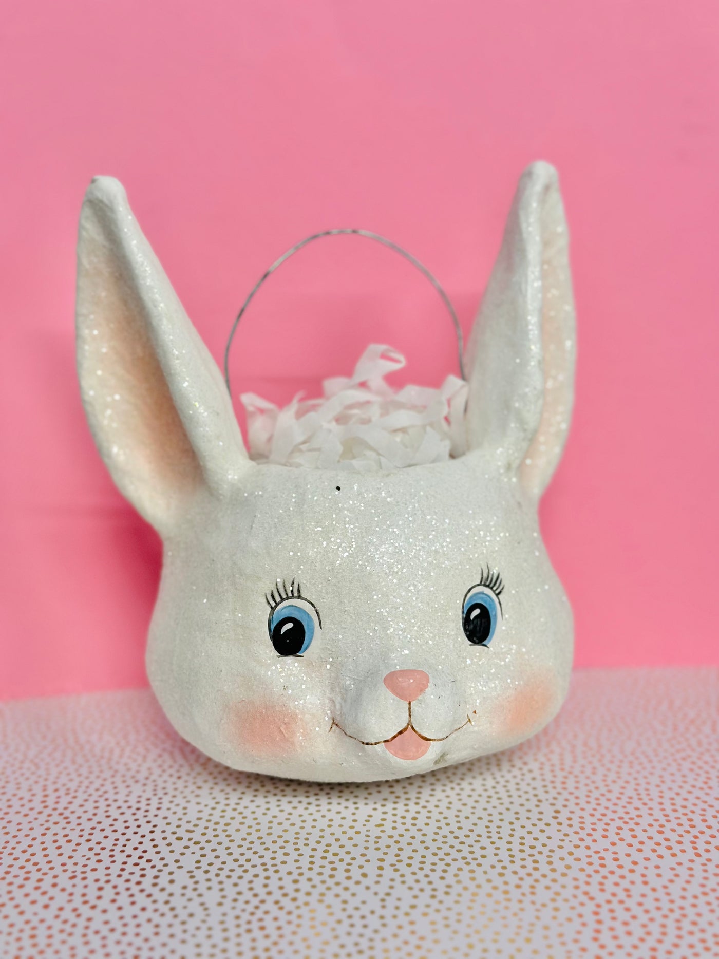 Sweet Bunny Head Mini Bucket