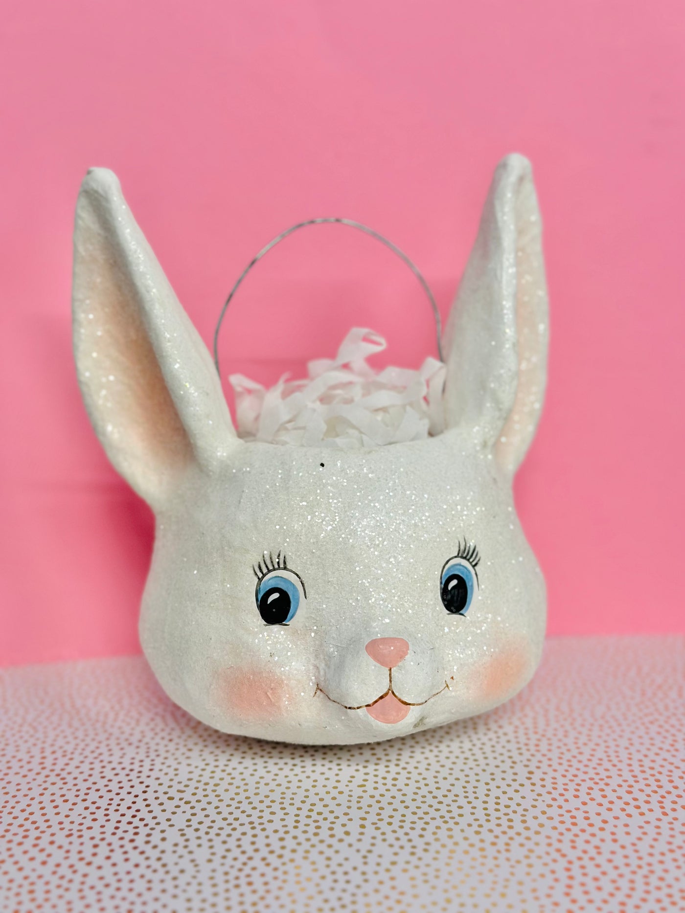 Sweet Bunny Head Mini Bucket