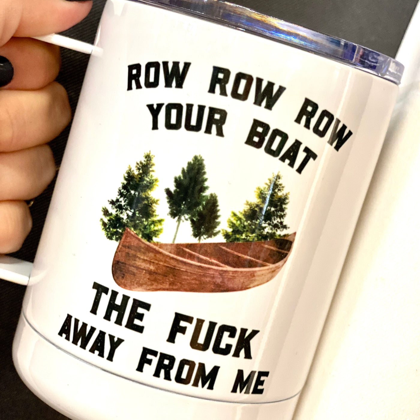 Row Your Boat Travel Mug