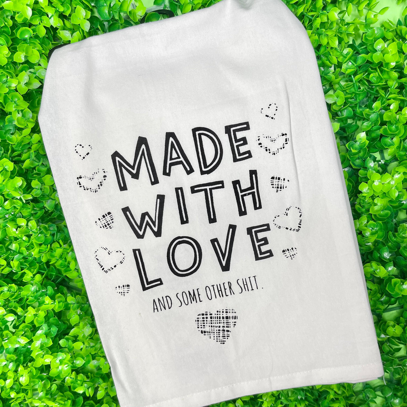 Made With Love Dish Towel