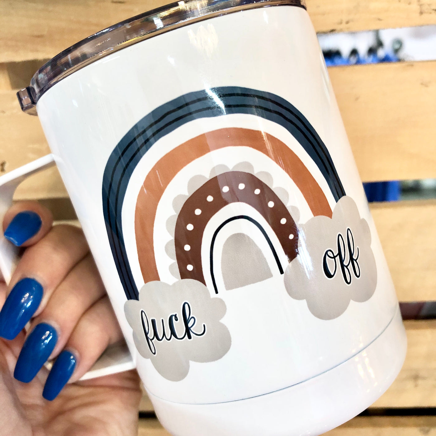 Fuck Off Travel Mug