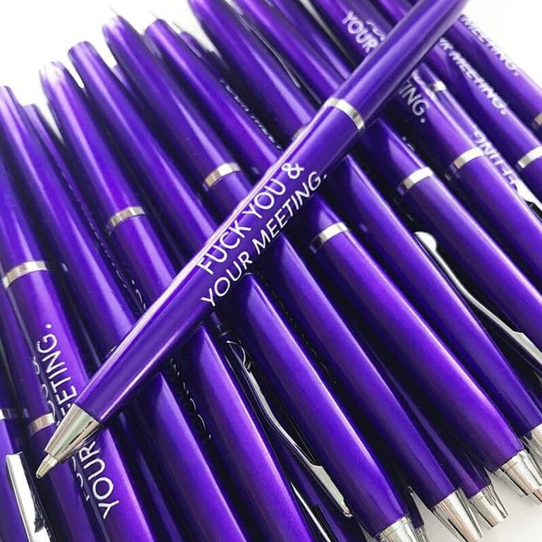 Fuck You And Your Meeting Pen Set