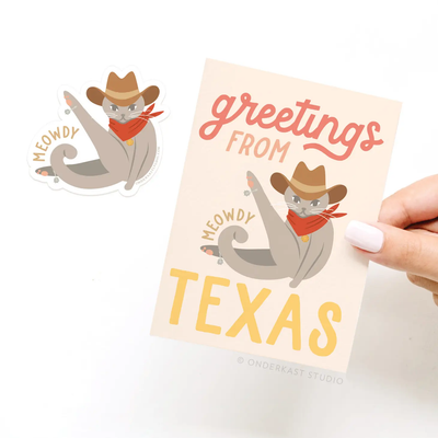 Greetings From Texas Card
