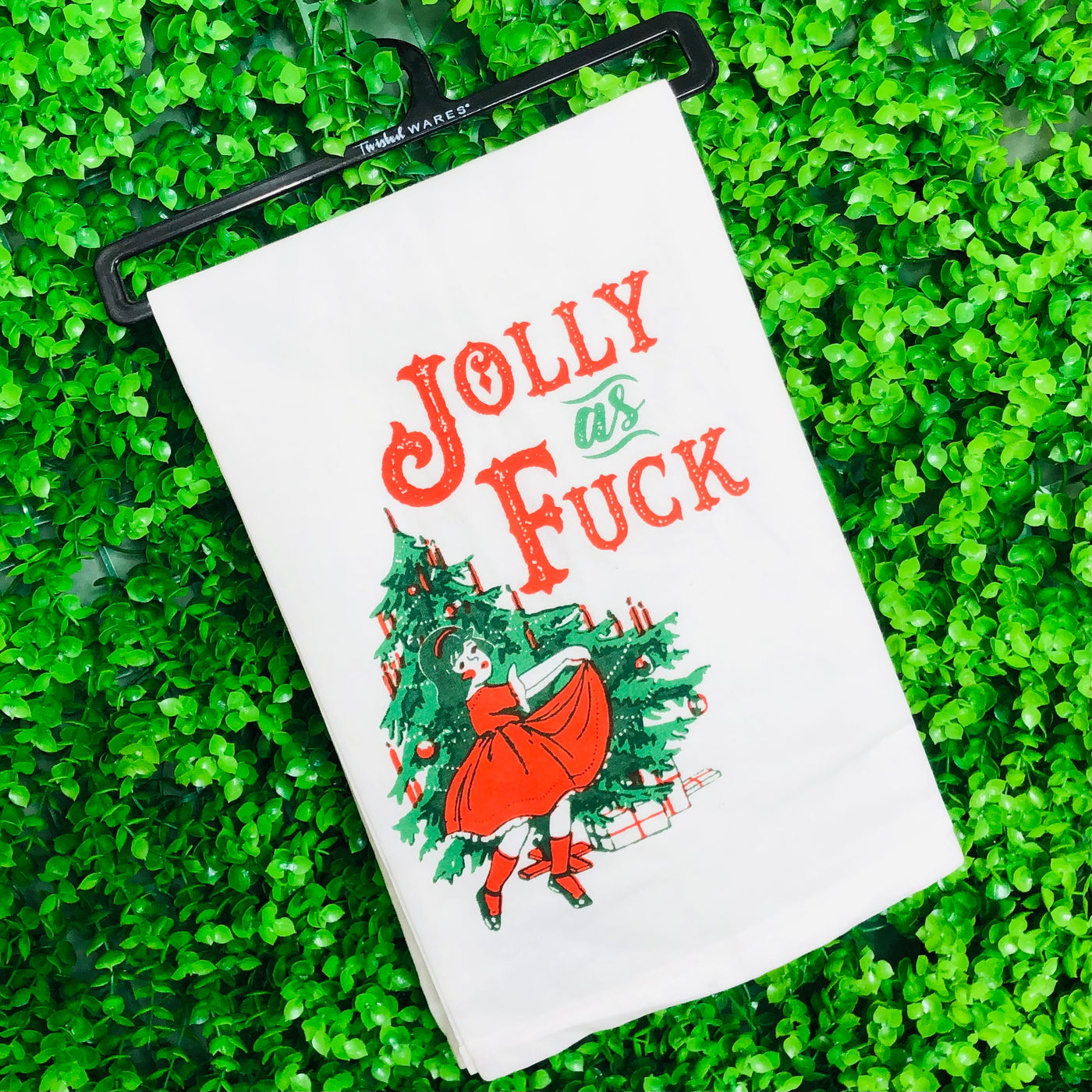Jolly As Fuck Dish Towel