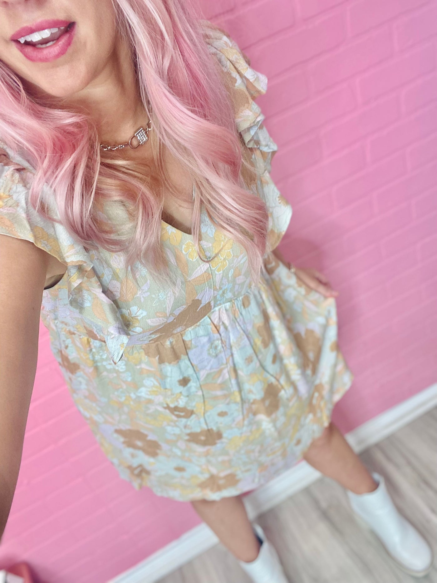 The Lily Floral Dress