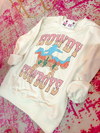 Howdy Cowboys Sweatshirt