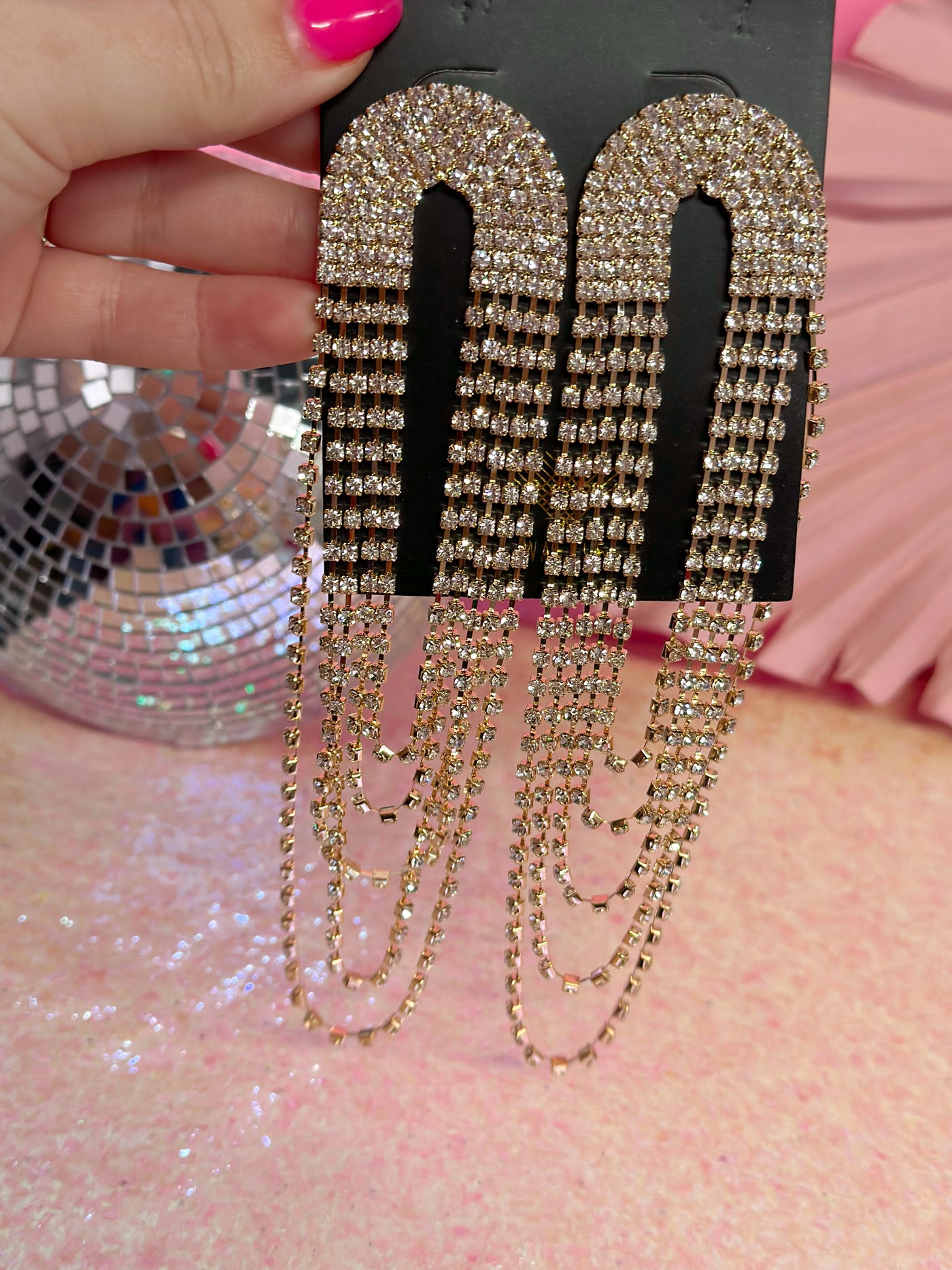 The Tori Rhinestone Earrings