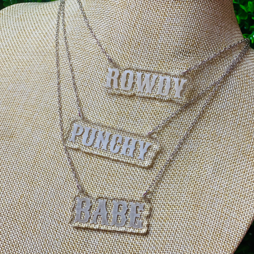 Rebel Flair Necklaces // Different Styles