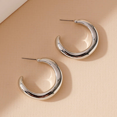 Kathy Open Hoop Earrings// 2 COLORS