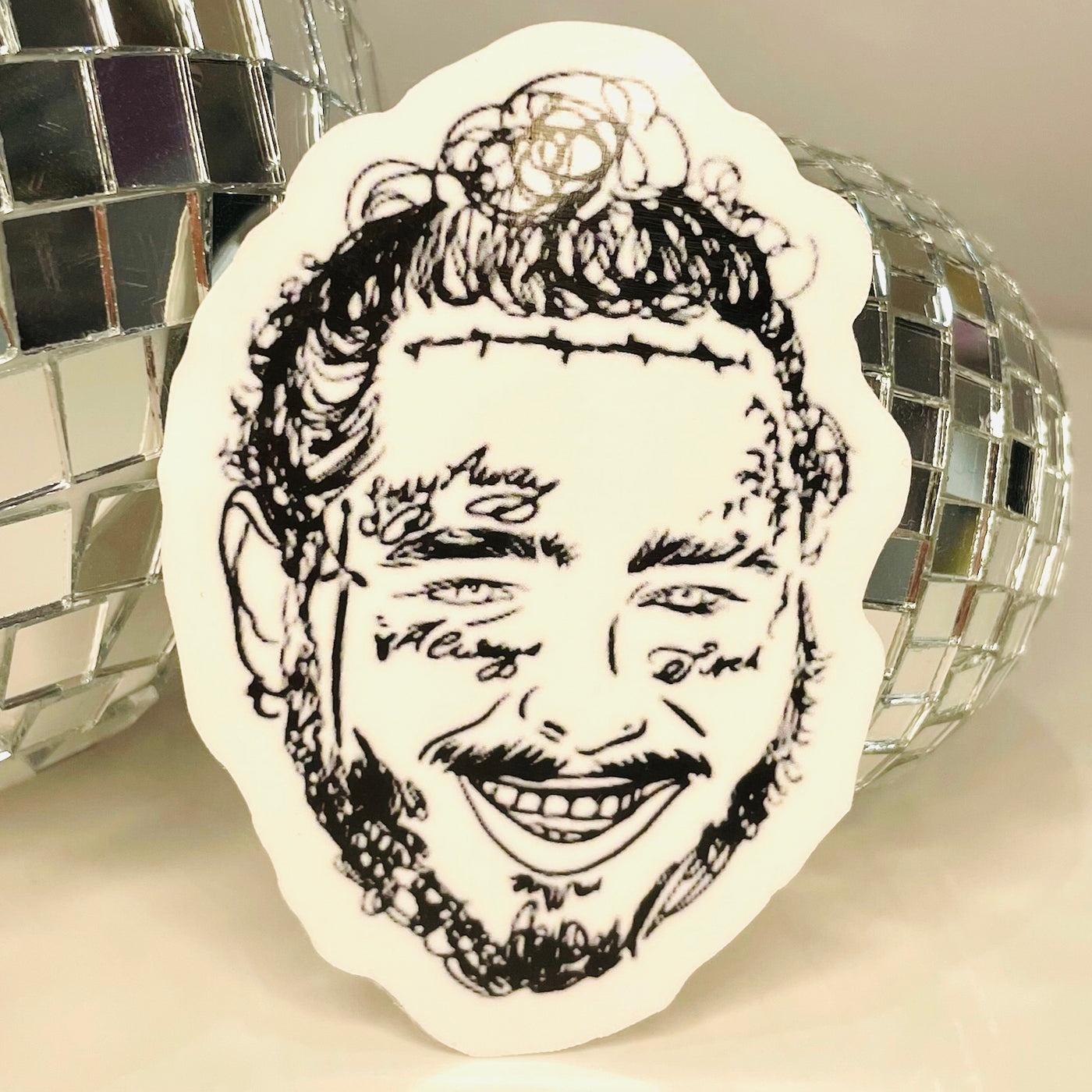 Hand Drawn Posty Sticker