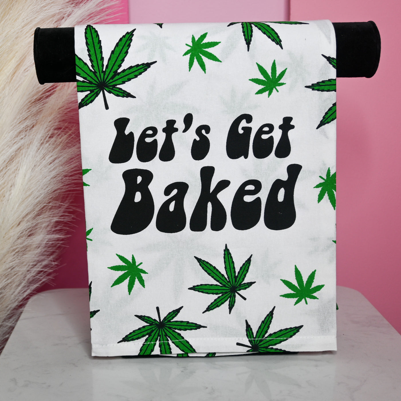 Let's Get Baked Dish Towel
