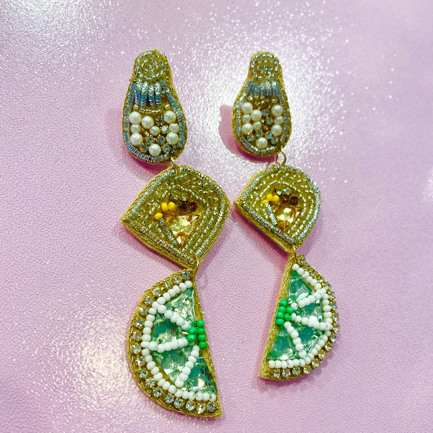 Salt Tequila Lime Earrings