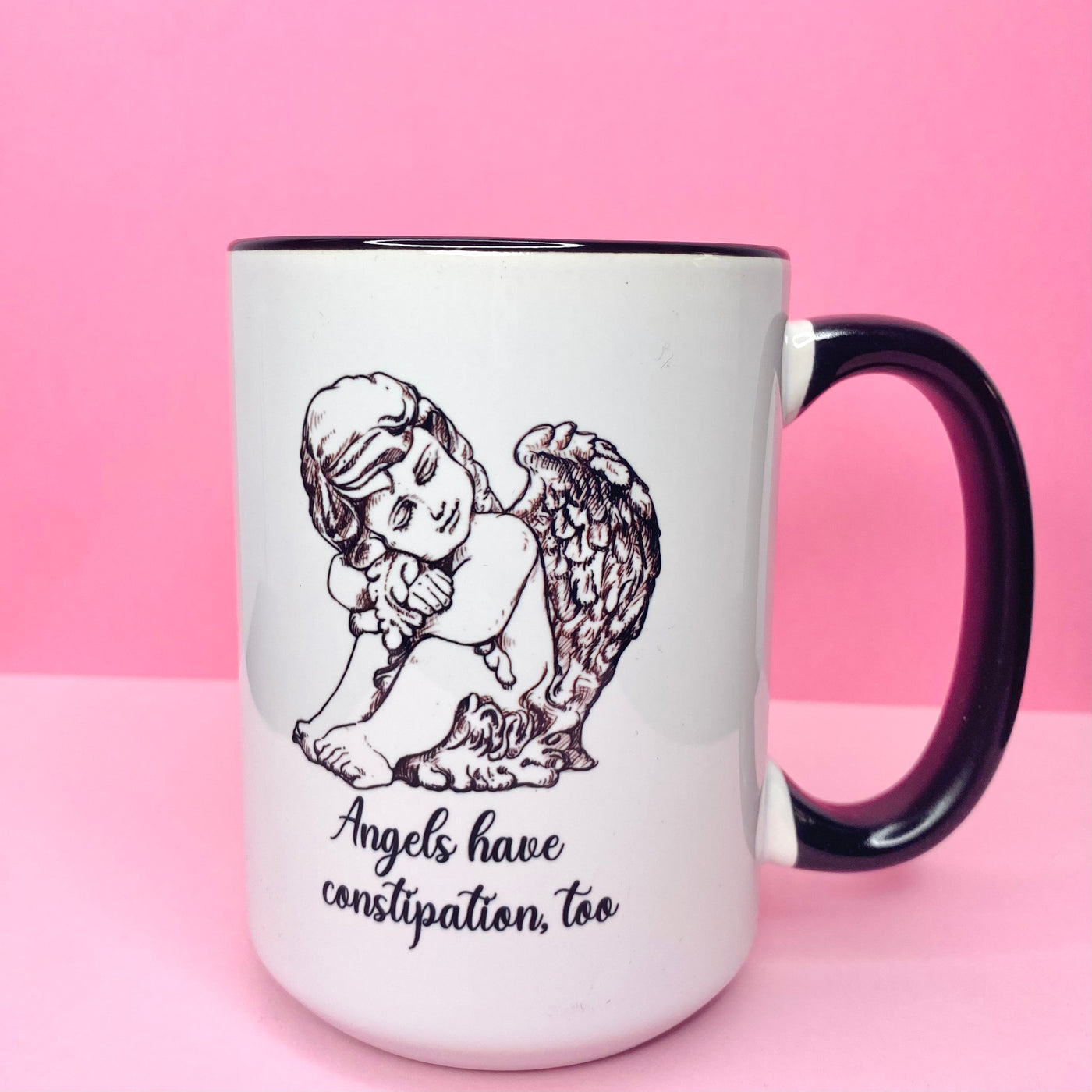 Angels Have Constipation Coffee Mug