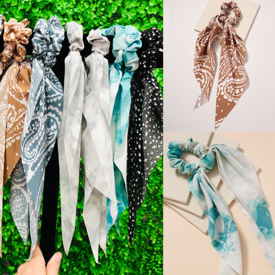 Ellie May Scrunchie Hair Scarf // MULTIPLE STYLES
