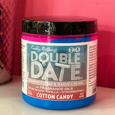 Double Date Whipped Soap and Shave