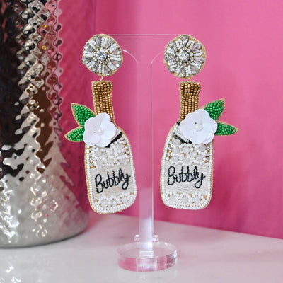 Bubbly Flower Earrings