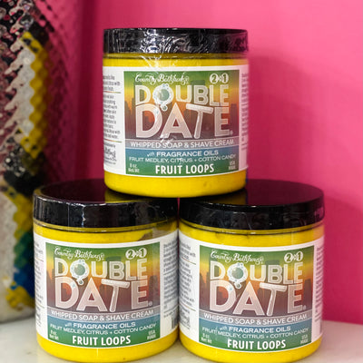 Double Date Whipped Soap and Shave