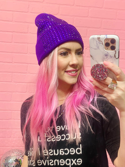 The Lauren Rhinestone Beanie