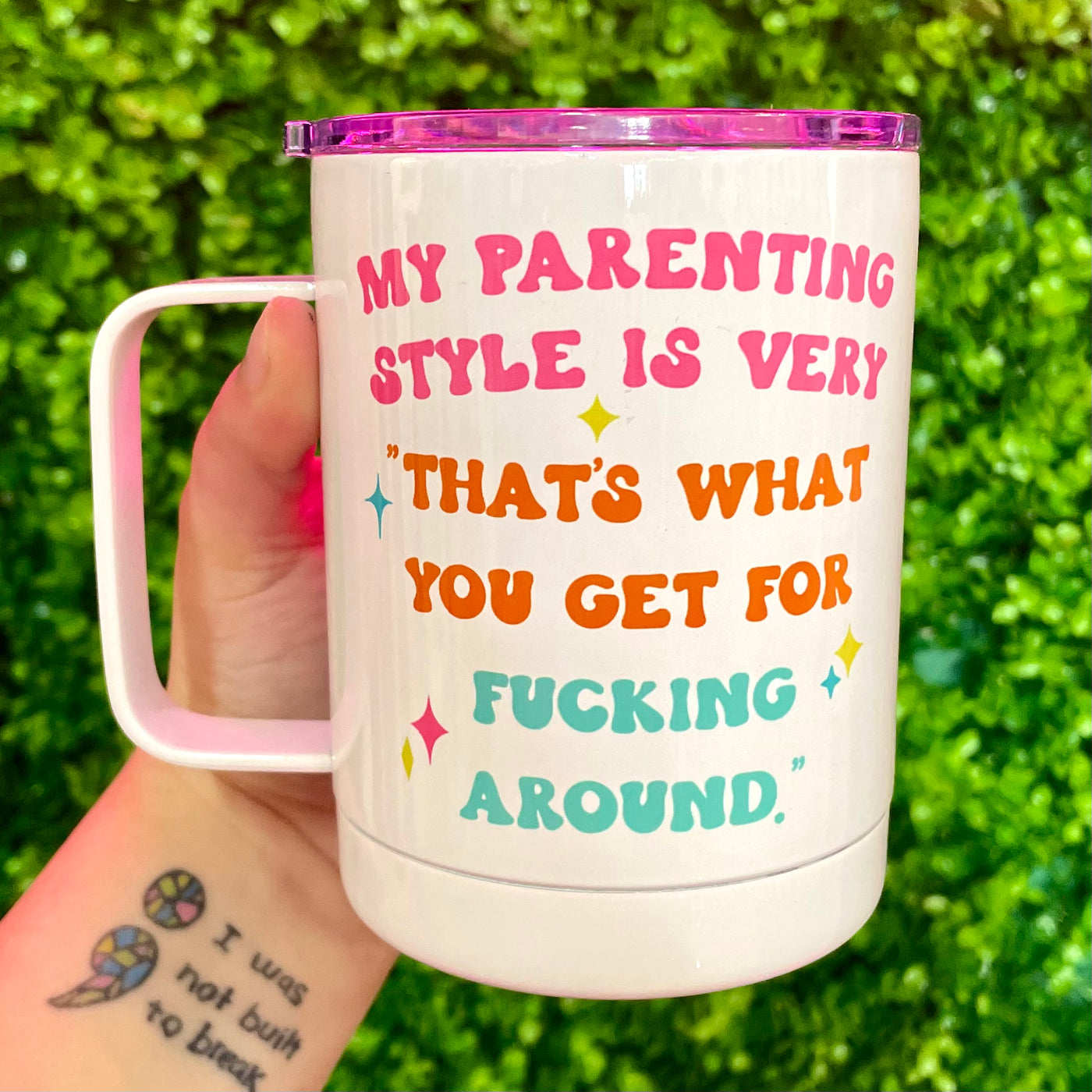My Parenting Style Travel Mug