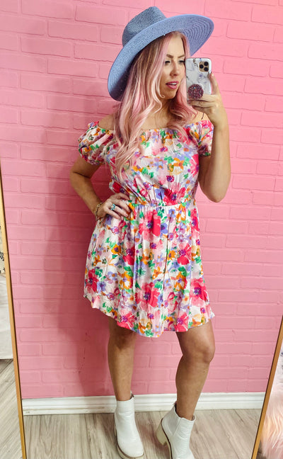 The Brooke Floral Dress