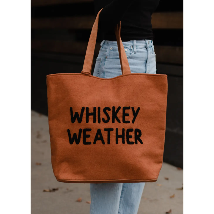 Whiskey Weather Tote
