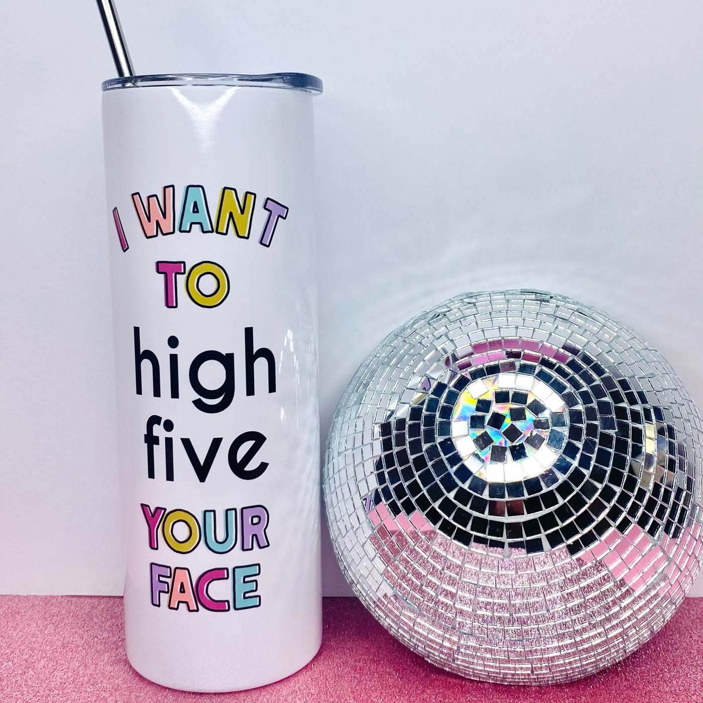 High Five Your Face Travel Tumbler