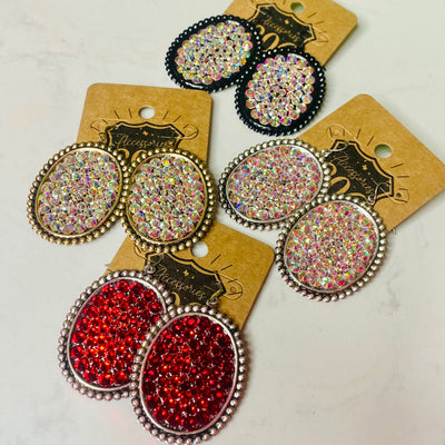 Diamond Oval 806 Earrings