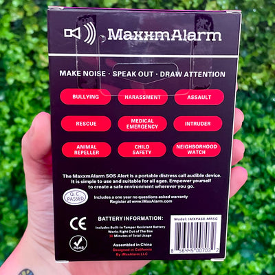Portable Personal Security Alarm