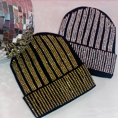 Rhinestone Beanie