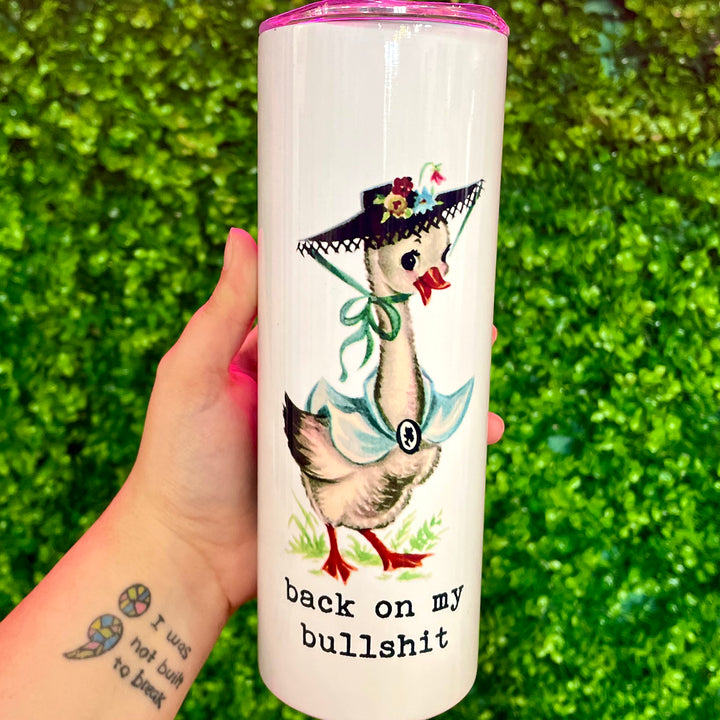 Back On My Bullshit Travel Cup