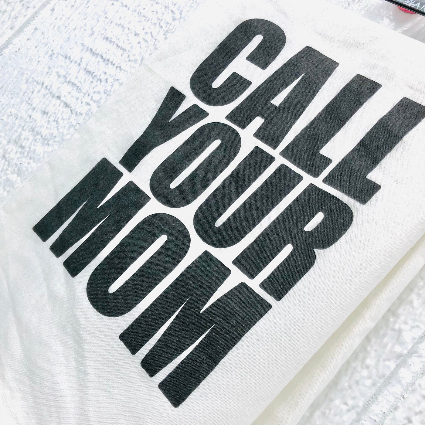 Call Your Mom Dish Towel