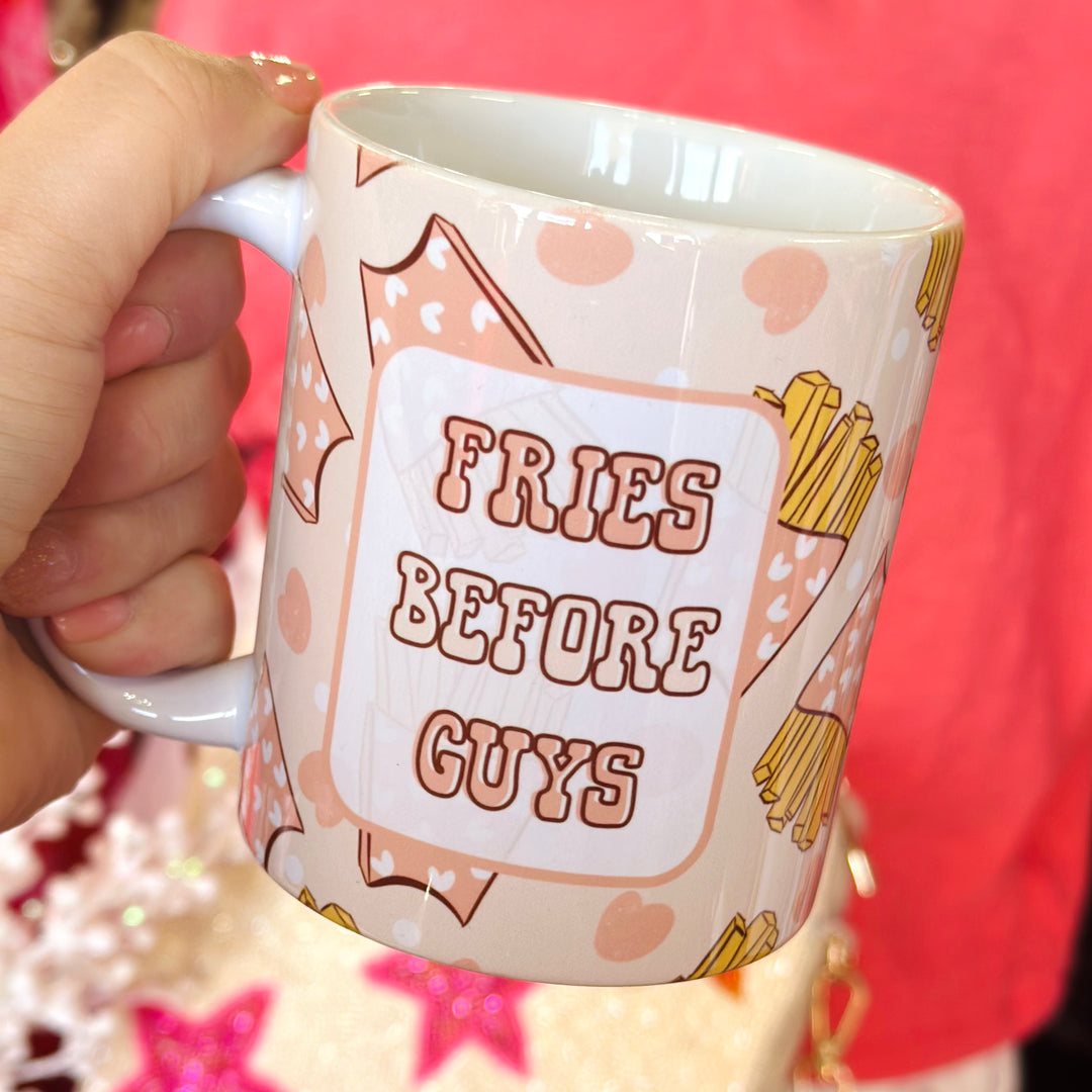 French Fries Before Guys Coffee Mug