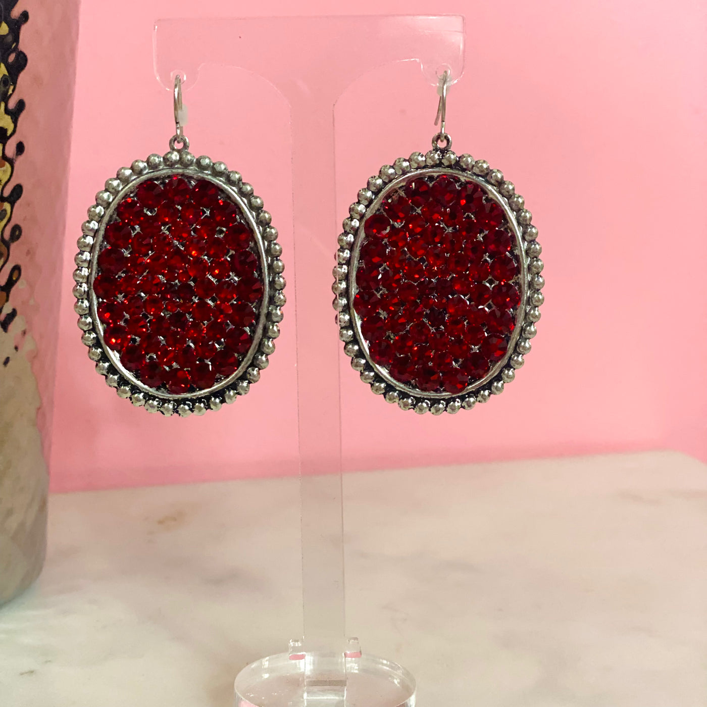 Diamond Oval 806 Earrings