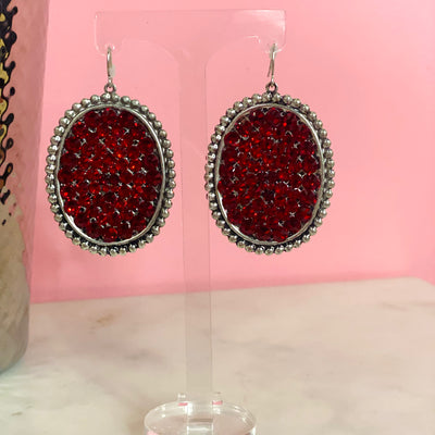 Diamond Oval 806 Earrings
