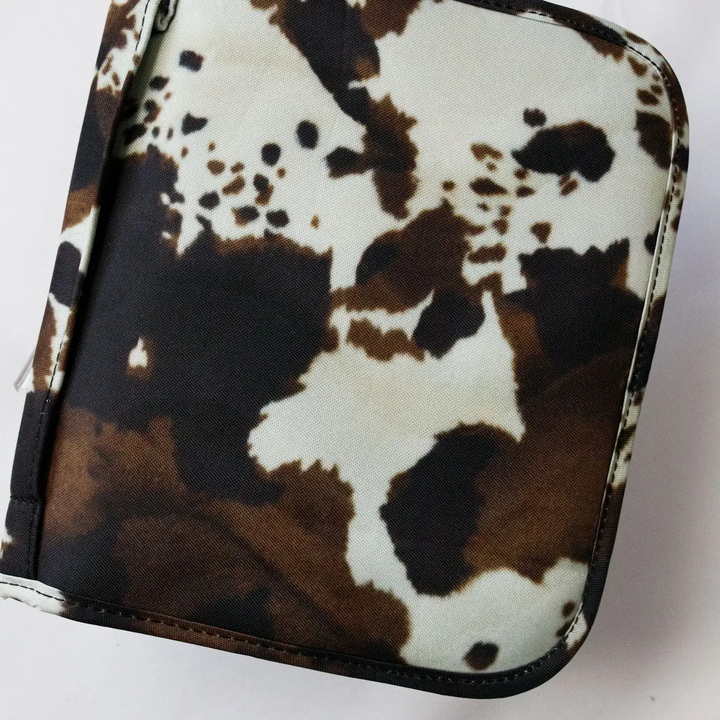 Cowhide Shower Tote