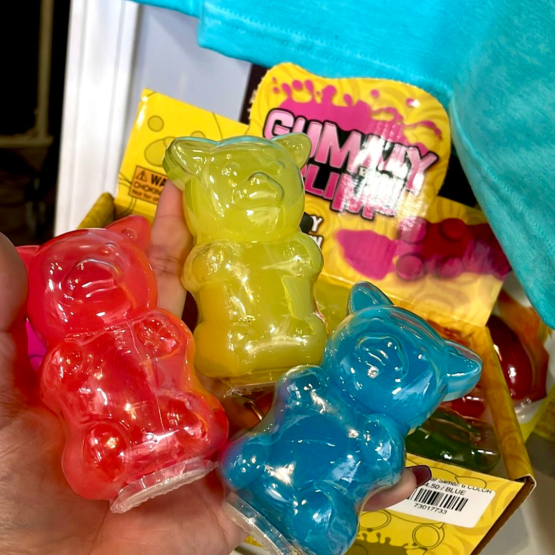 Gummy Bear Slime// 6 COLORS