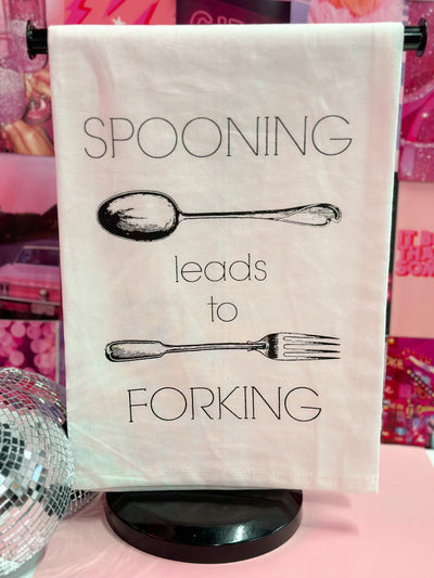 Spooning Leads To Forking Towel