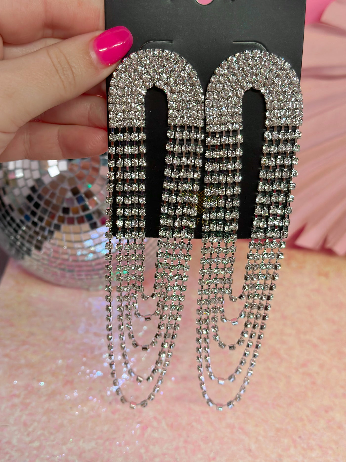The Tori Rhinestone Earrings