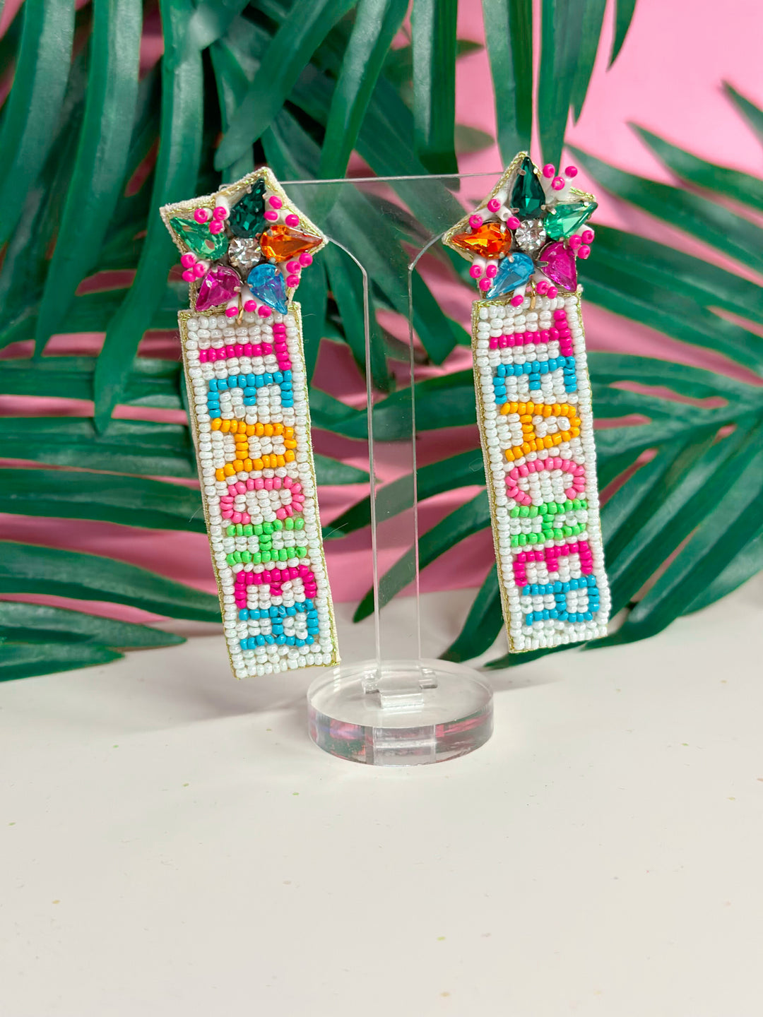 Teacher Beaded Earrings